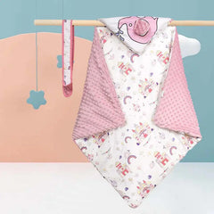 Baby Swaddle Blanket with Cotton for Newborns (Autumn/Winter)