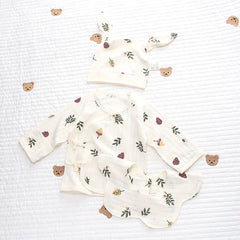 Ultra-Thin Baby Cotton Clothes for Newborns (0-1 Years)